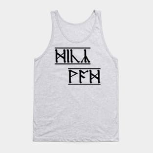 Rude Runes - Anglo-Saxon curse (3) Tank Top